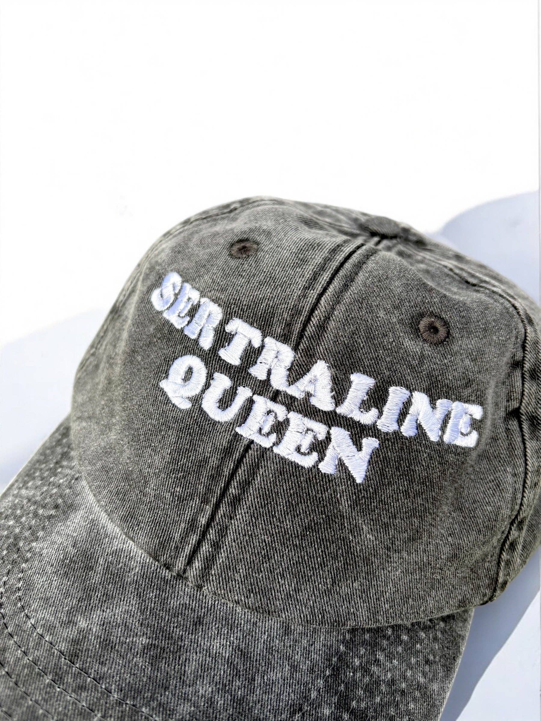Tired Girl Apparel - Wholesale Baseball Cap - Women's - Sertraline Queen embroidered baseball cap2