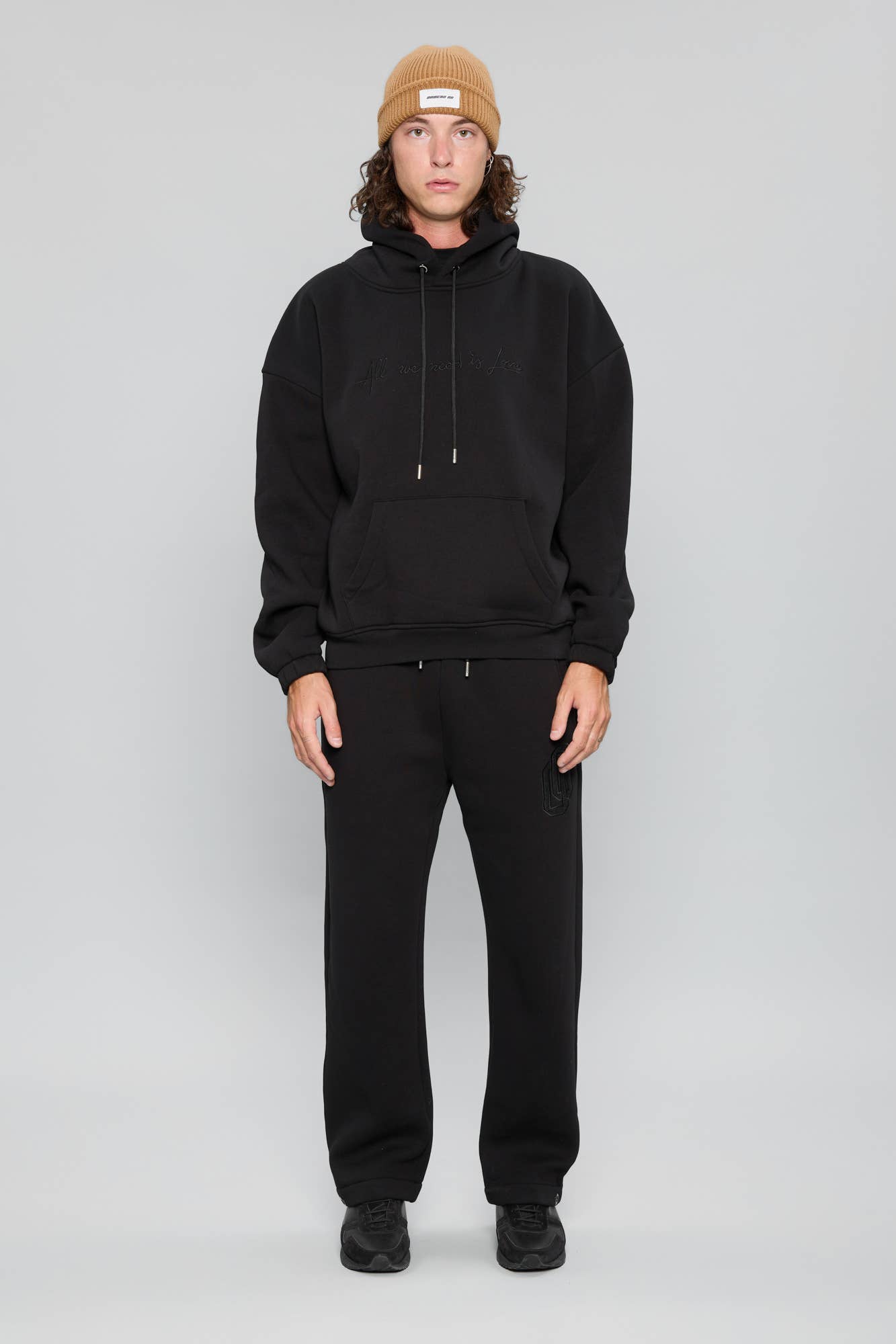 BLACK 23018 - GENDERLESS HOODIE for wholesale on Faire2