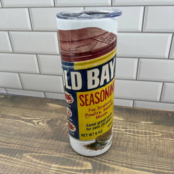 Old Bay (akvarellmålning) 20 oz Tumbler för wholesale av Blue Poppy Designs