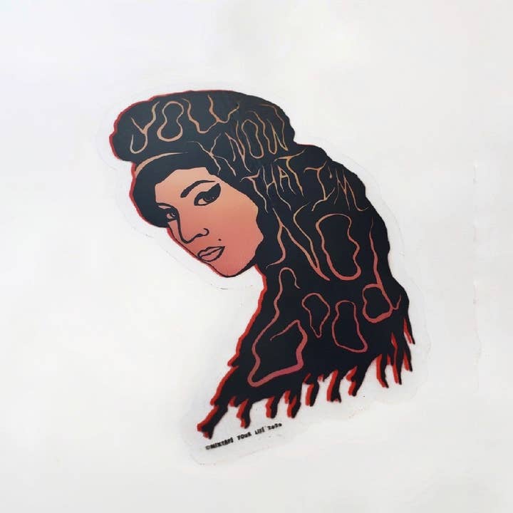 Mixtape Your Life - Wholesale Sticker - Bad Girl Amy Winehouse Sticker