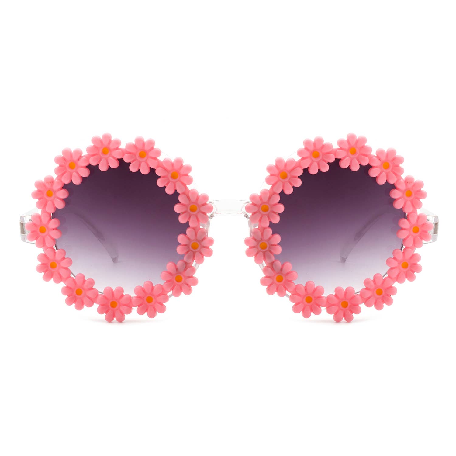 Cramilo Eyewear - Vente Lunettes de soleil – femme - lunettes de soleil rondes en forme de fleur de marguerite10
