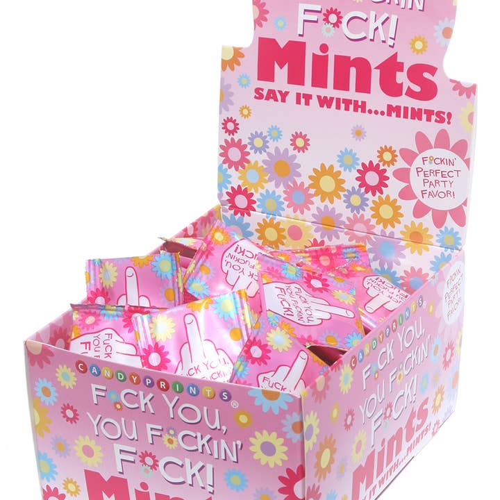 Fuck You, You Fuckin' Fuck! Mints- Display of 100 and other Purchase Wholesale individually wrapped mints. Free Returns & Net 60 Terms on Faire trending on Faire.
