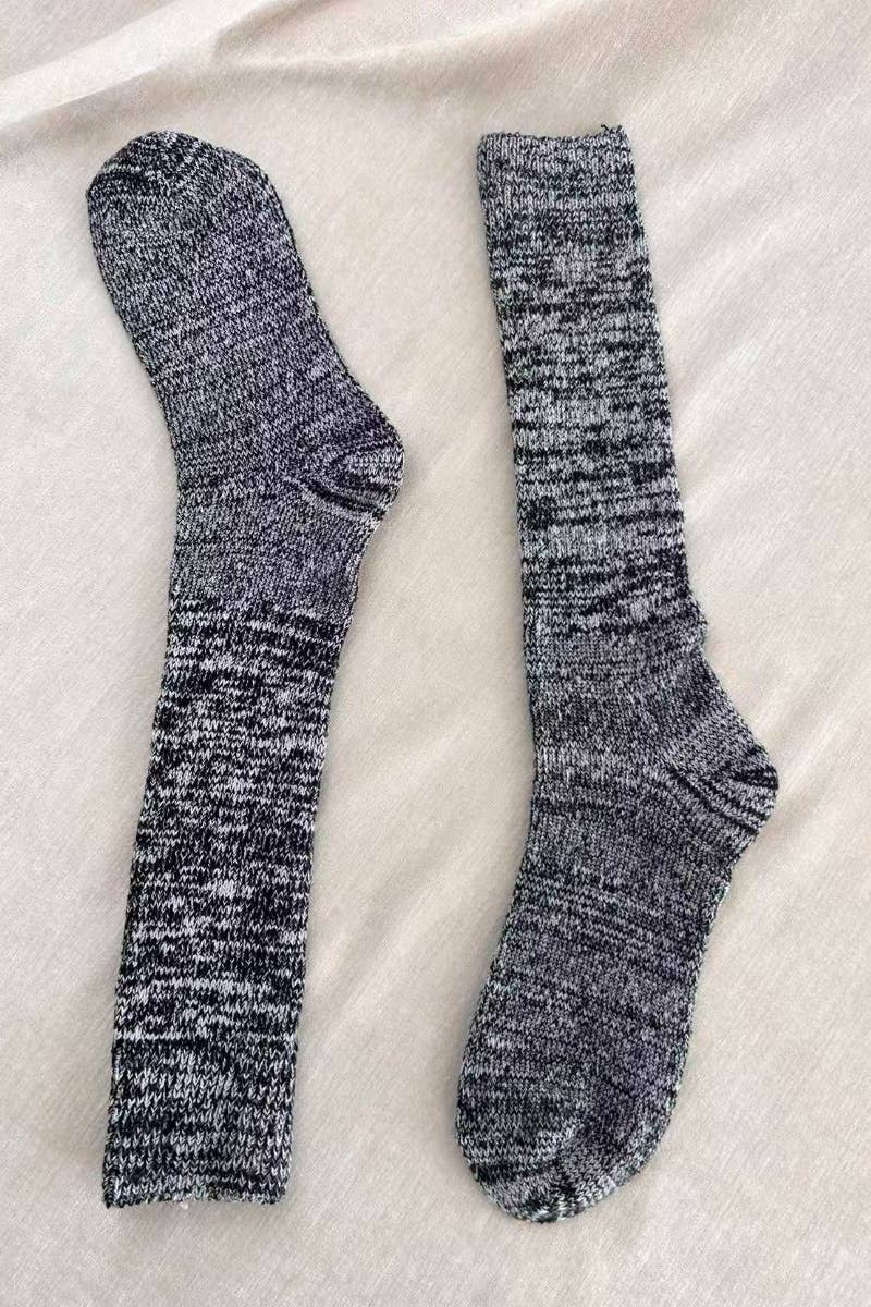 Leto Accessories - Wholesale Socks - Women's - Pastel Dreams Slouchy Knit Socks - Casual Knitwear 🧦4