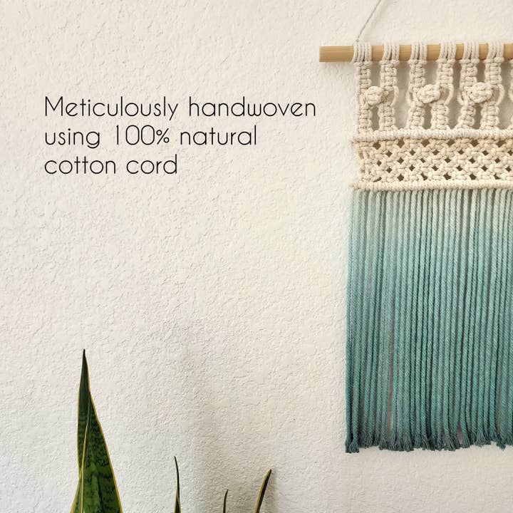 Handmade By Uruba - Wholesale Decorative Tassel/Wall Drop - Ombre handmade Macrame wall hanging, Bohemian Wall decor12