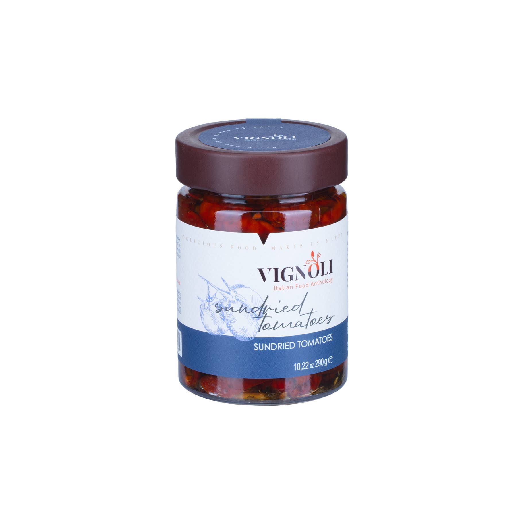 Vignoli Food - Wholesale Dried/Dehydrated Vegetables - Sundried Tomato - 10.22 Oz