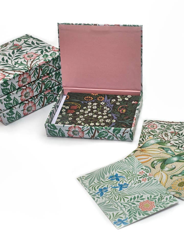 William Morris Keepsake Boxed Notecards for wholesale by Pomegranate