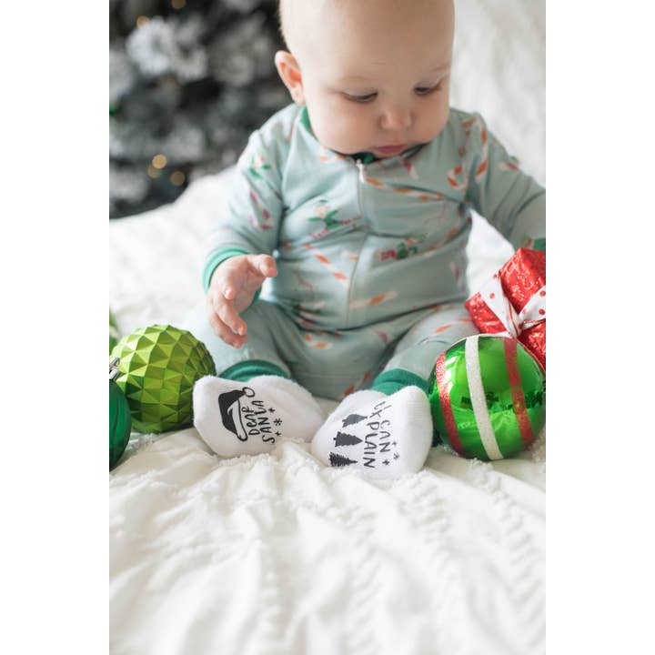 Dorothy’s Reason - Wholesale Socks - Baby - Dear Santa I Can Explain Christmas Socks | Baby Items