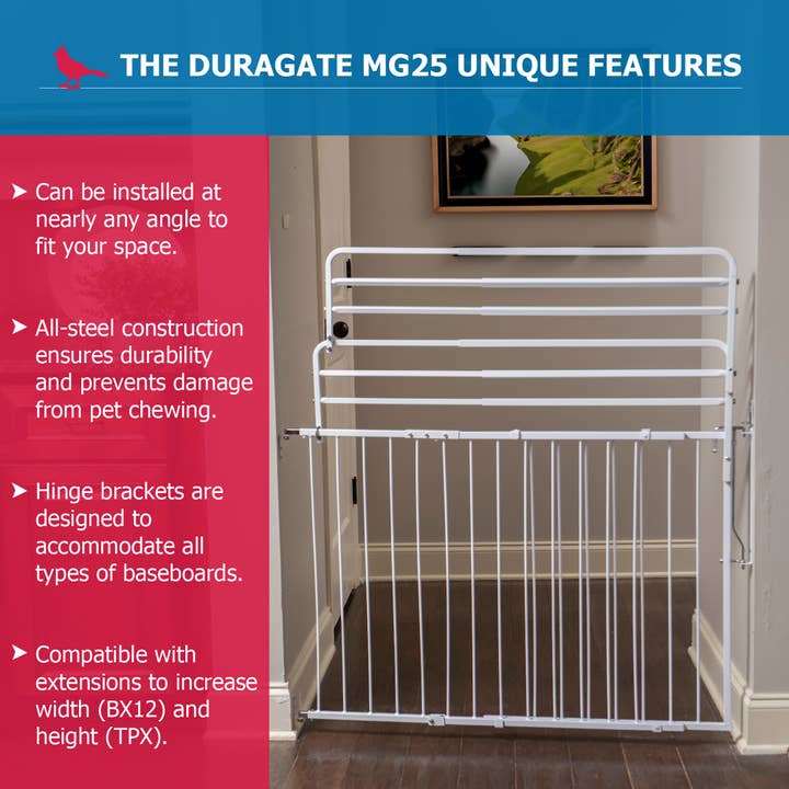 Cardinal Gates, Inc. - Wholesale Pet Folding Gate - Dog - Cardinal Gates Duragate Pet Gate (Model MG-25)7