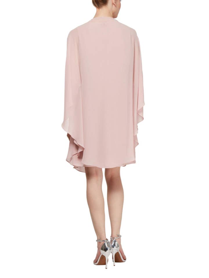 FADED ROSE SLNY 2-Pc Embellished Shift Evening Jacket Dress for wholesale on Faire1