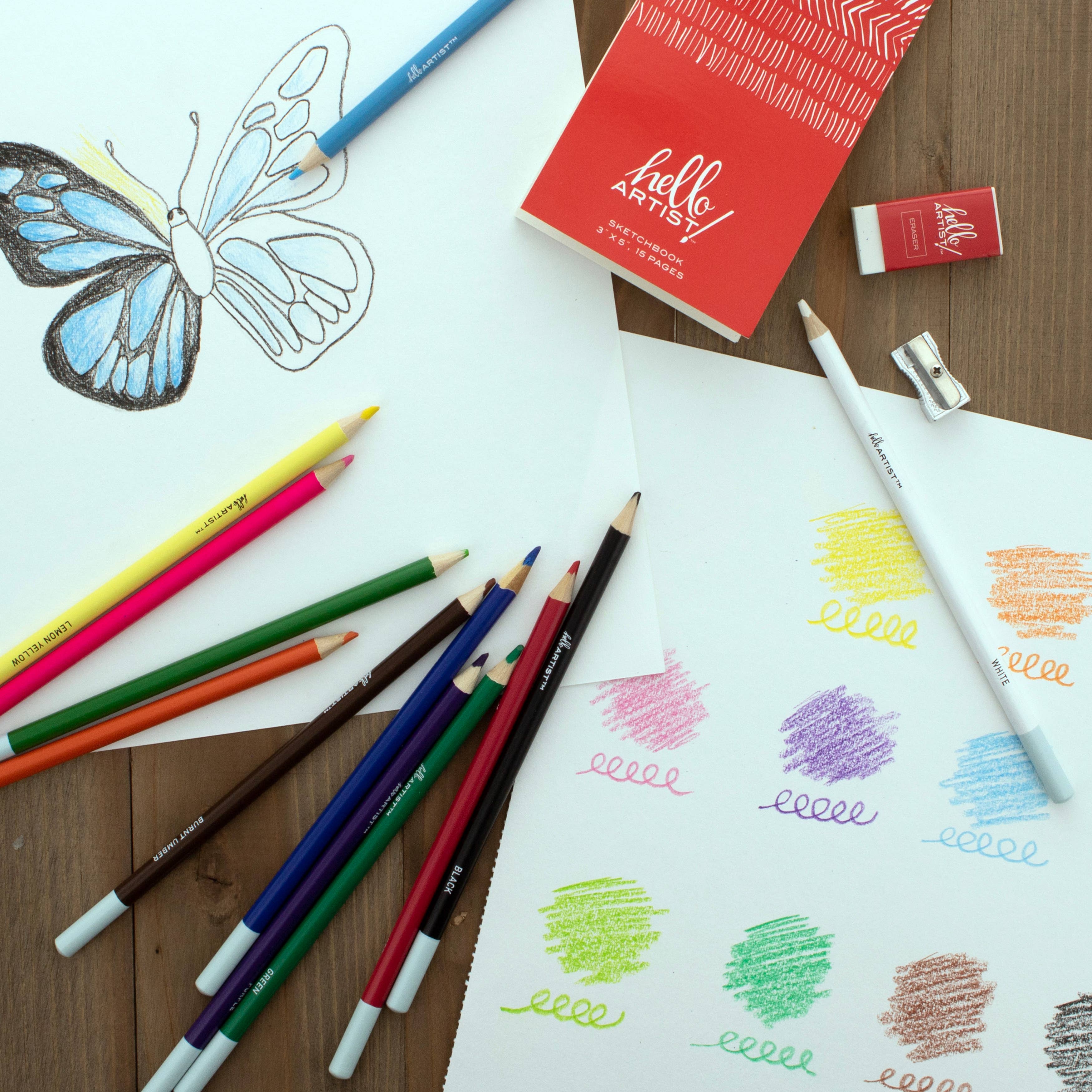 MacPherson's - Wholesale Art Set - Kids & Baby - Hello, Artist! Drawing Set, 15 Pieces4