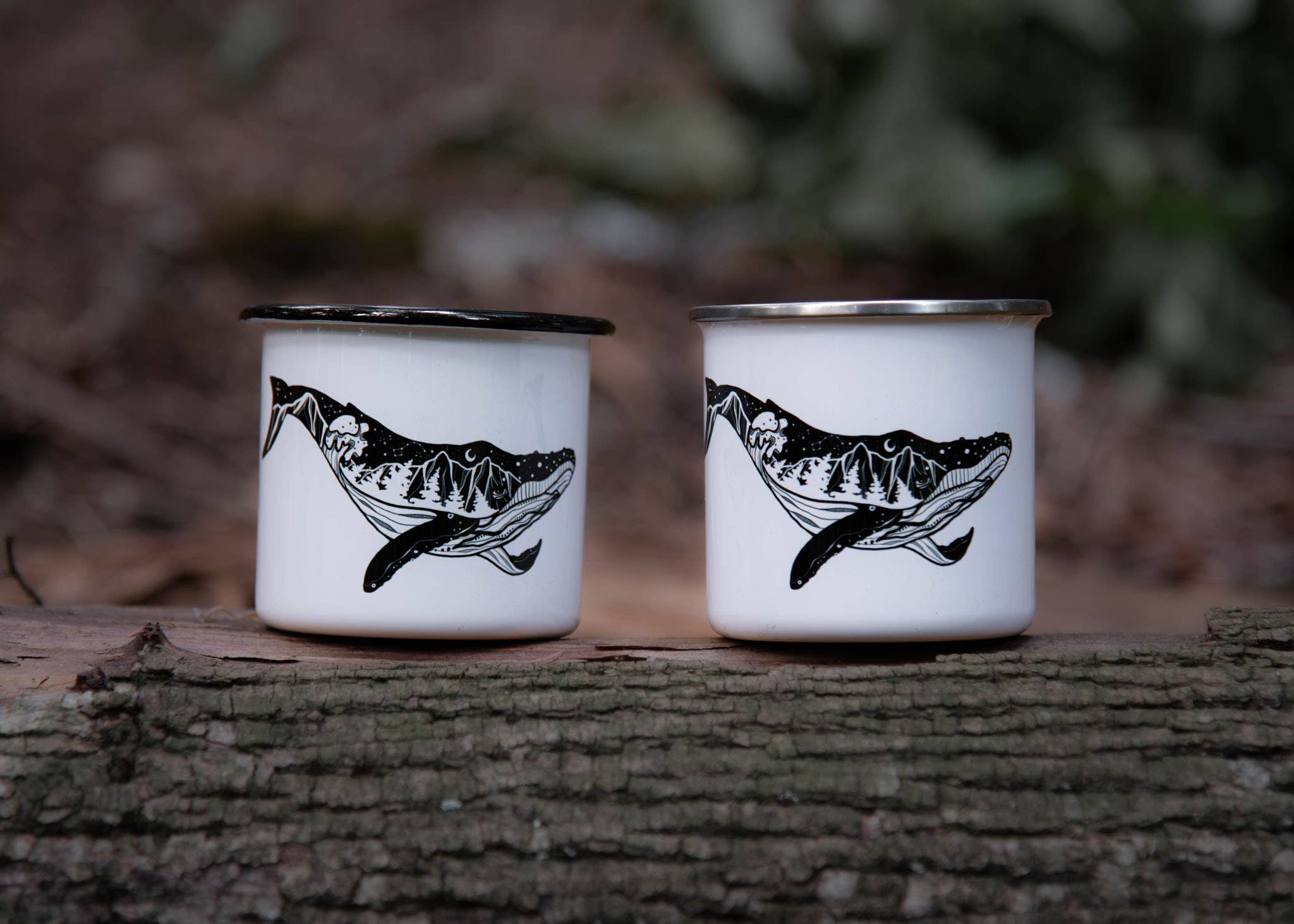 Mountain Mornings – wholesale Coffee mug – Whale, Camping Mug0