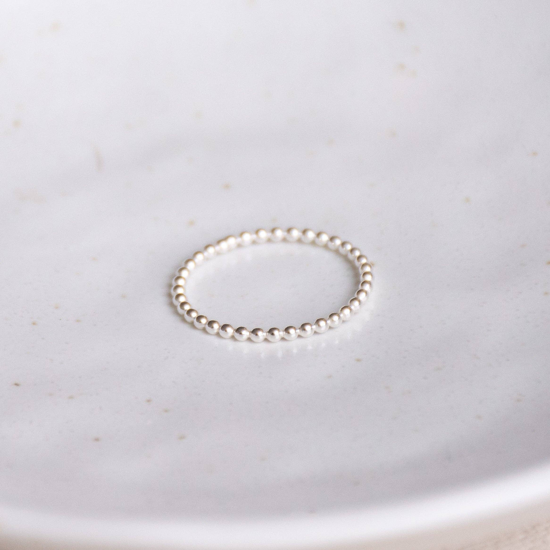 Kaju Creations - Wholesale Band/Stacked Ring - Dot Ring6