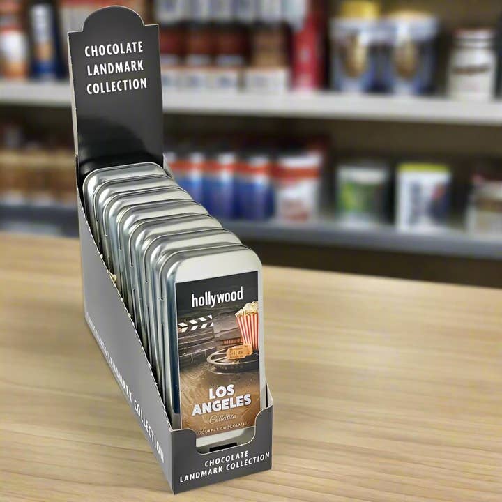 The San Francisco Chocolate Factory - Wholesale Chocolate Bar - LA Collection - Hollywood Movies - Milk Chocolate