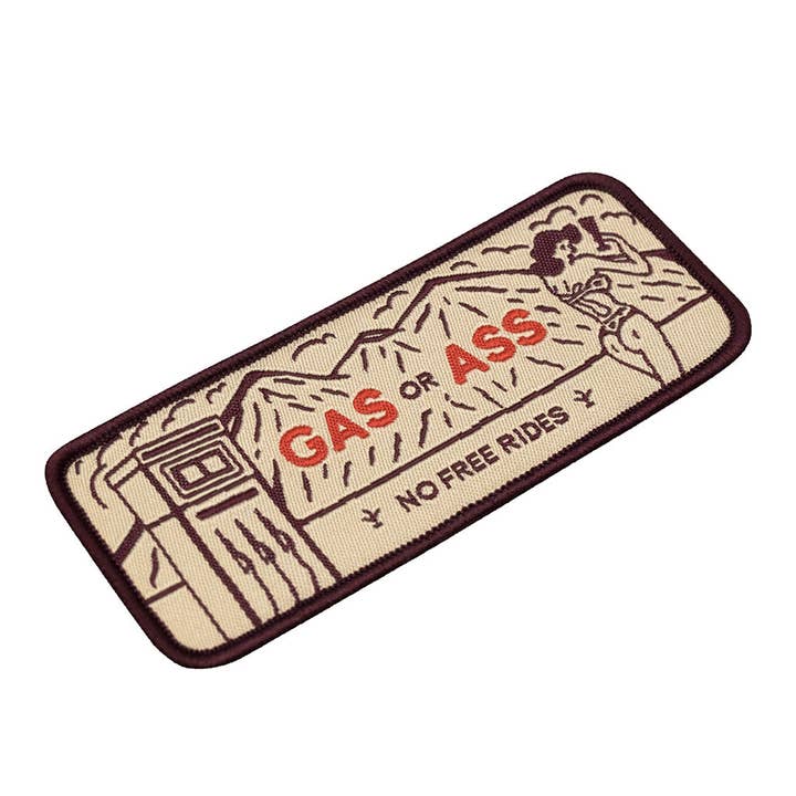 Moto Loot - Wholesale Patch - Gas or Ass - Motorcycle Patch