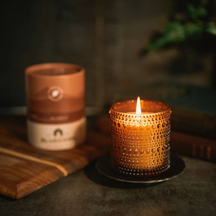 Bluecorn Candles - Wholesale Jar/Filled Candle - La Mesa Scented Candle - Basil & Fir - Coconut Wax