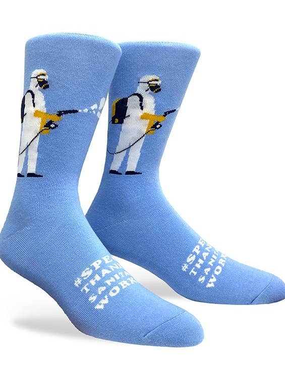 Saluting All Our Frontliners Socks : Merci aux travailleurs ! pour la vente par TrendyLake