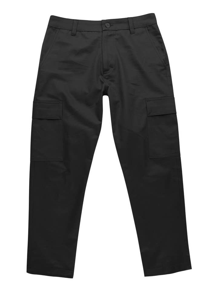 Relaxed Chino Pants Black for wholesale by Signature