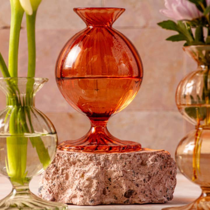 Be Home - Wholesale Vase - Nalia Budvase, Marmalade