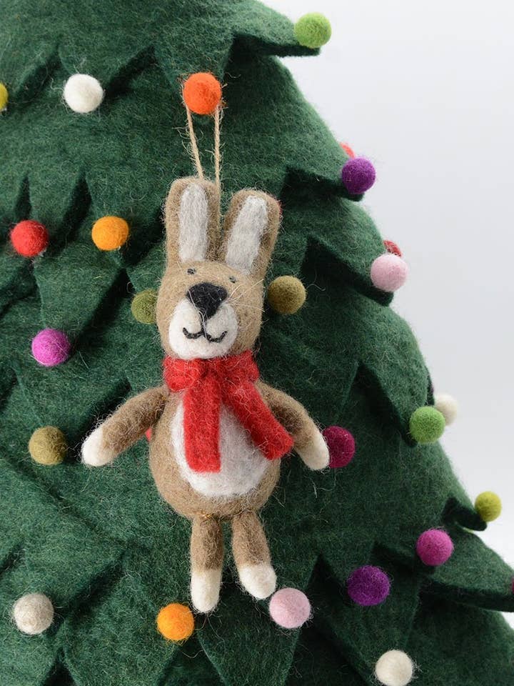 Bellissimo Renna Marrone Appesa: Allegria Festiva per la vendita all'ingrosso da parte di Woollyfelt