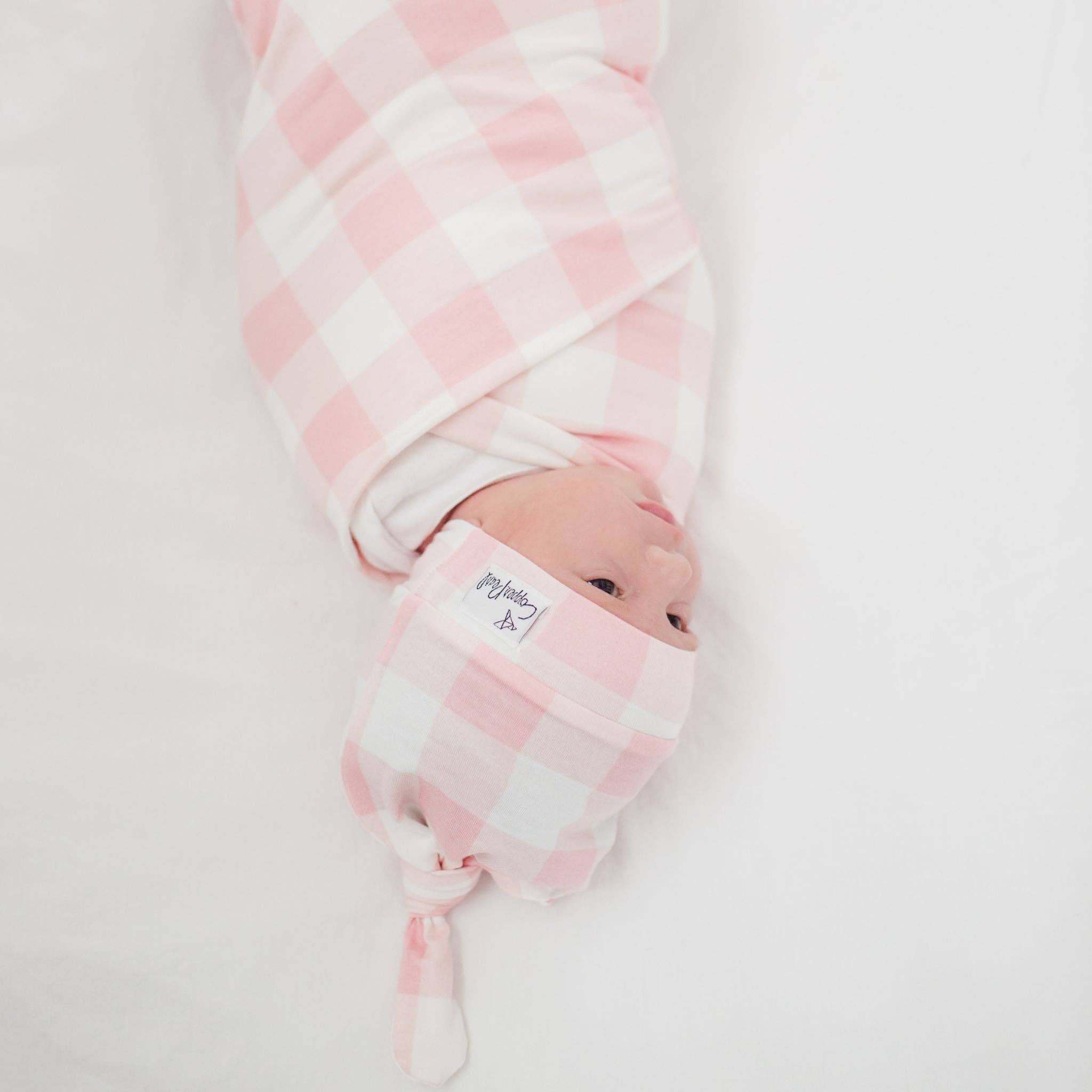 Copper Pearl - Wholesale Newborn/Knit Hat - Baby - Top Knot Hat - London4