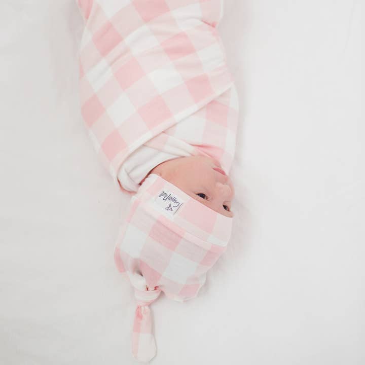 Copper Pearl - Wholesale Newborn/Knit Hat - Baby - Top Knot Hat - London4