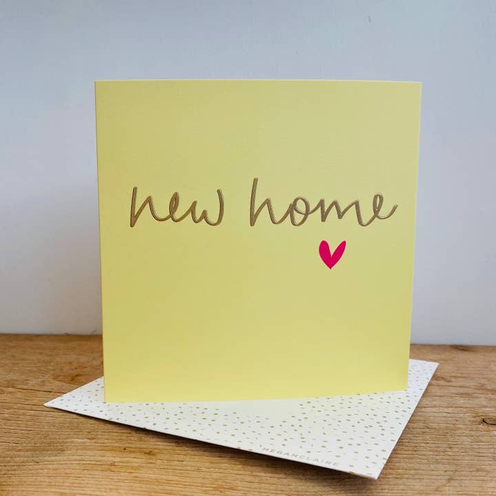 Megan Claire - Wholesale Congratulations Card - INK06 - New Home