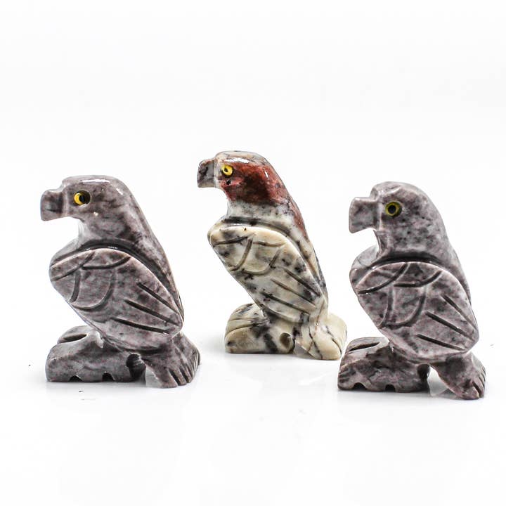 Quasar Gems USA - Wholesale Decorative Figurine - Soapstone Animal Carvings6