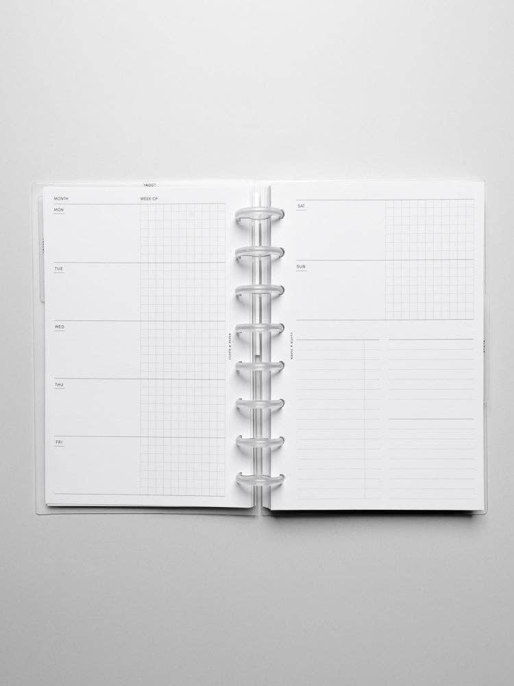 Cloth & Paper - Wholesale Planner - FORMA Modular Planner System | Half Letter10