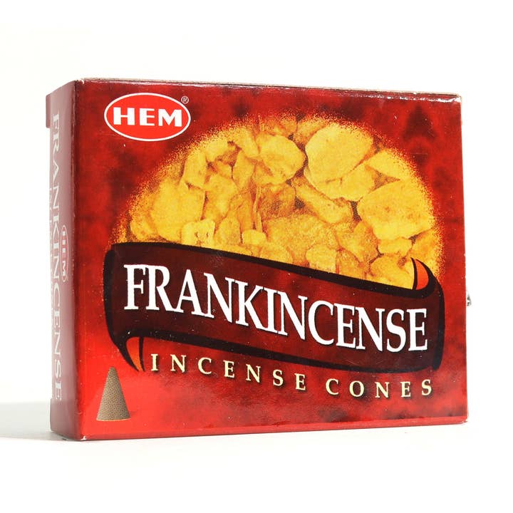 Cones de Incenso de Olíbano Hem - Pack de 10 por atacado de Stonebridge Imports