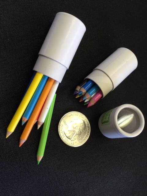 BCmini - Wholesale Colored Pencil - 21602 12 sets of 12 mini pencils in mini paper tube-126