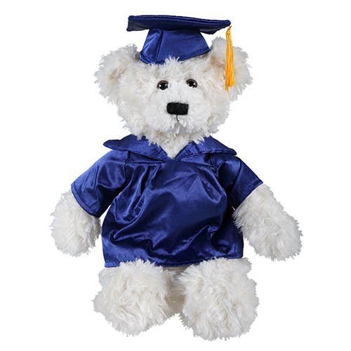 Plushland - Wholesale Stuffed/Plush Toy - Kids & Baby - Graduation Cream Brandon 12”6