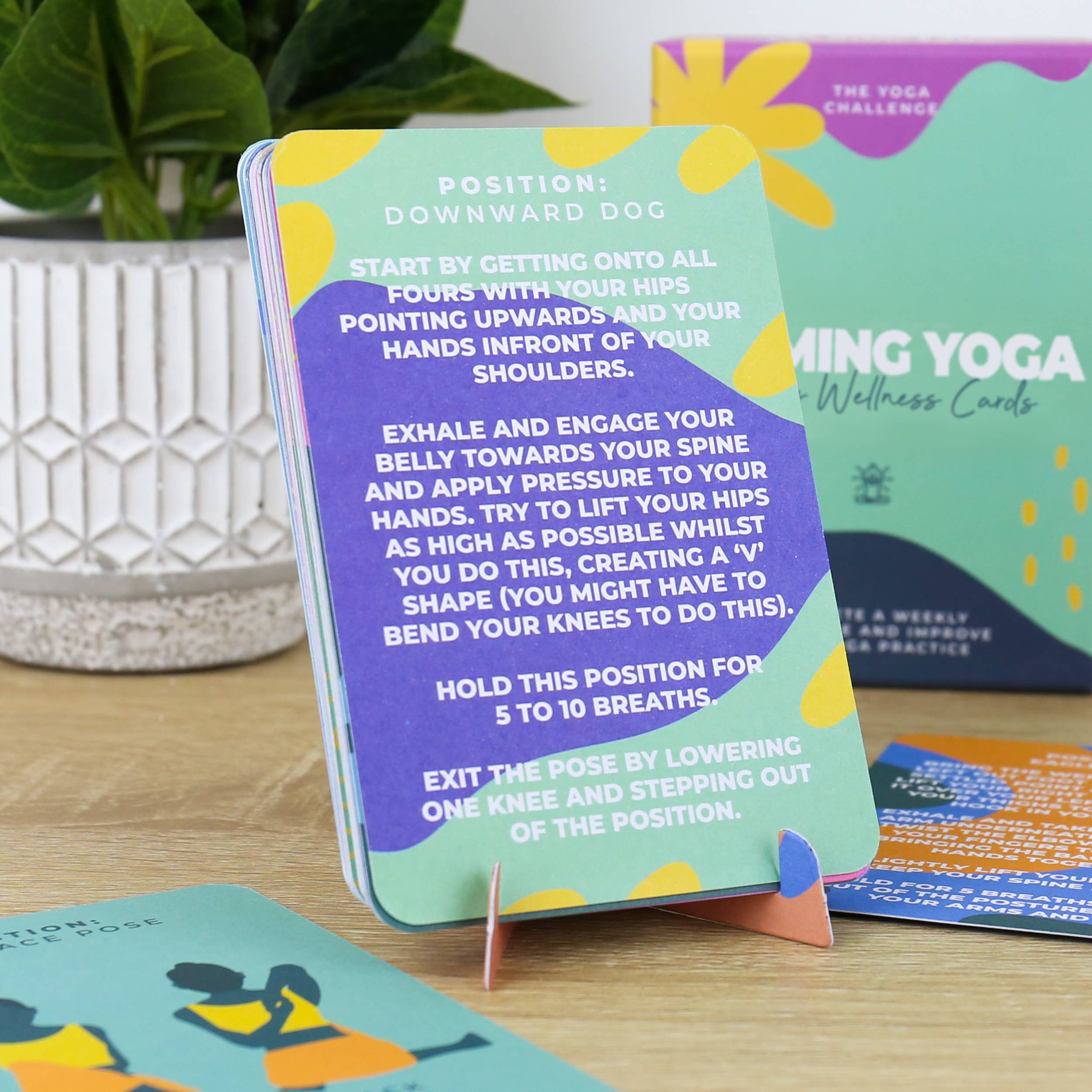 Gift Republic - Wholesale Card Game - Calming Yoga - Weekly Wellness Cards3