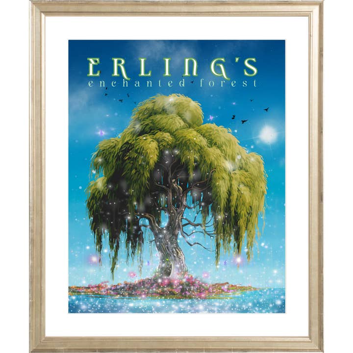 Erling's Enchanted Forest - Wholesale Wall Decor - Kids & Baby - Erling's Enchanted Forest - SPRING Framed Print4