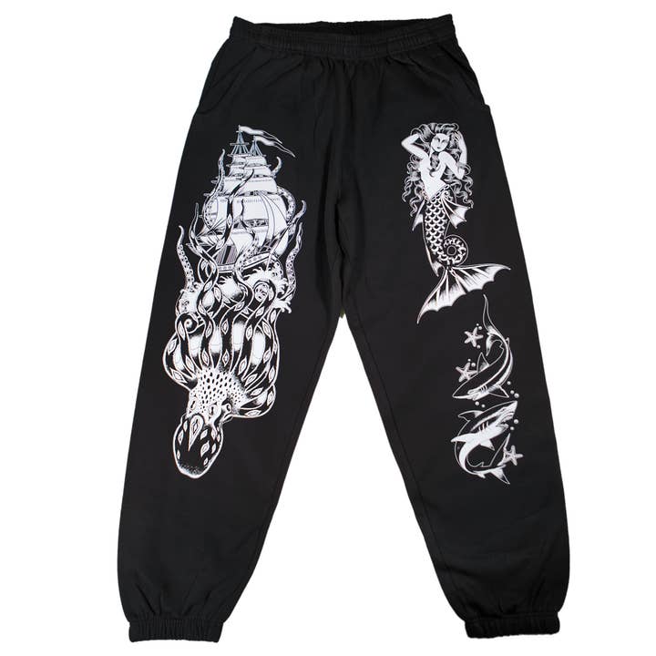 Nautical Sweat Pants for wholesale by Stuntin Goods