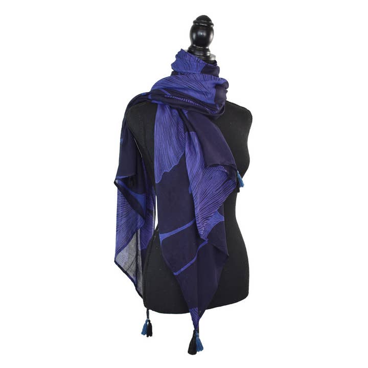 Dupatta Designs - Wholesale Scarf - Women's - Ginko Floral Scarf16