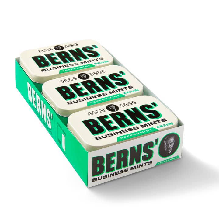Berns' Business Mints – wholesale Mints – Berns' Business Mints - Pack of Six Tins