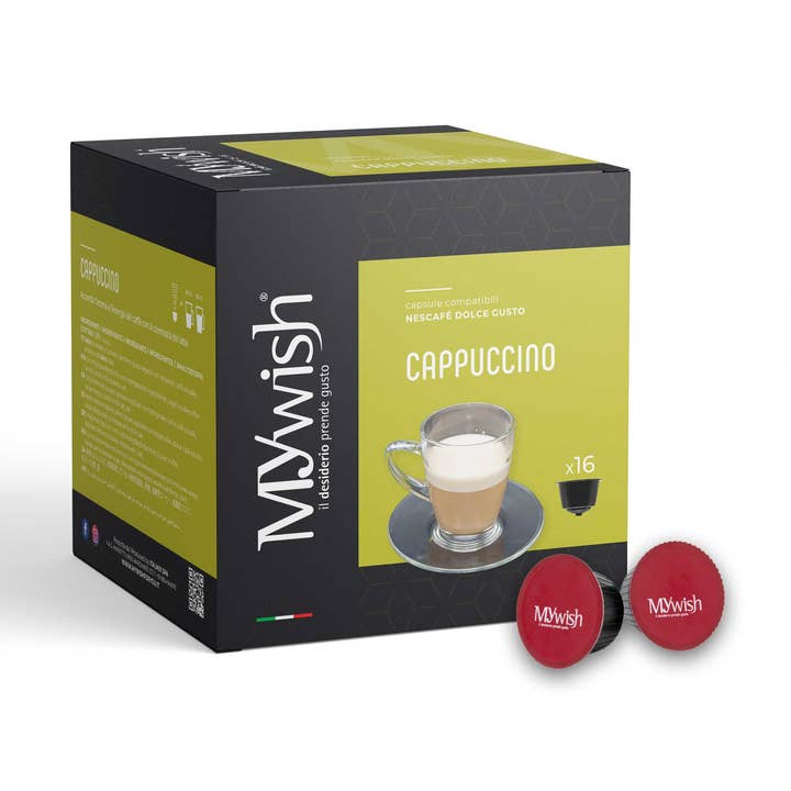 DOLCEGUSTO COMPATIBLE CAPSULE BOX CAPPUCCINO FLAVOR 16PCS for wholesale by MyWish