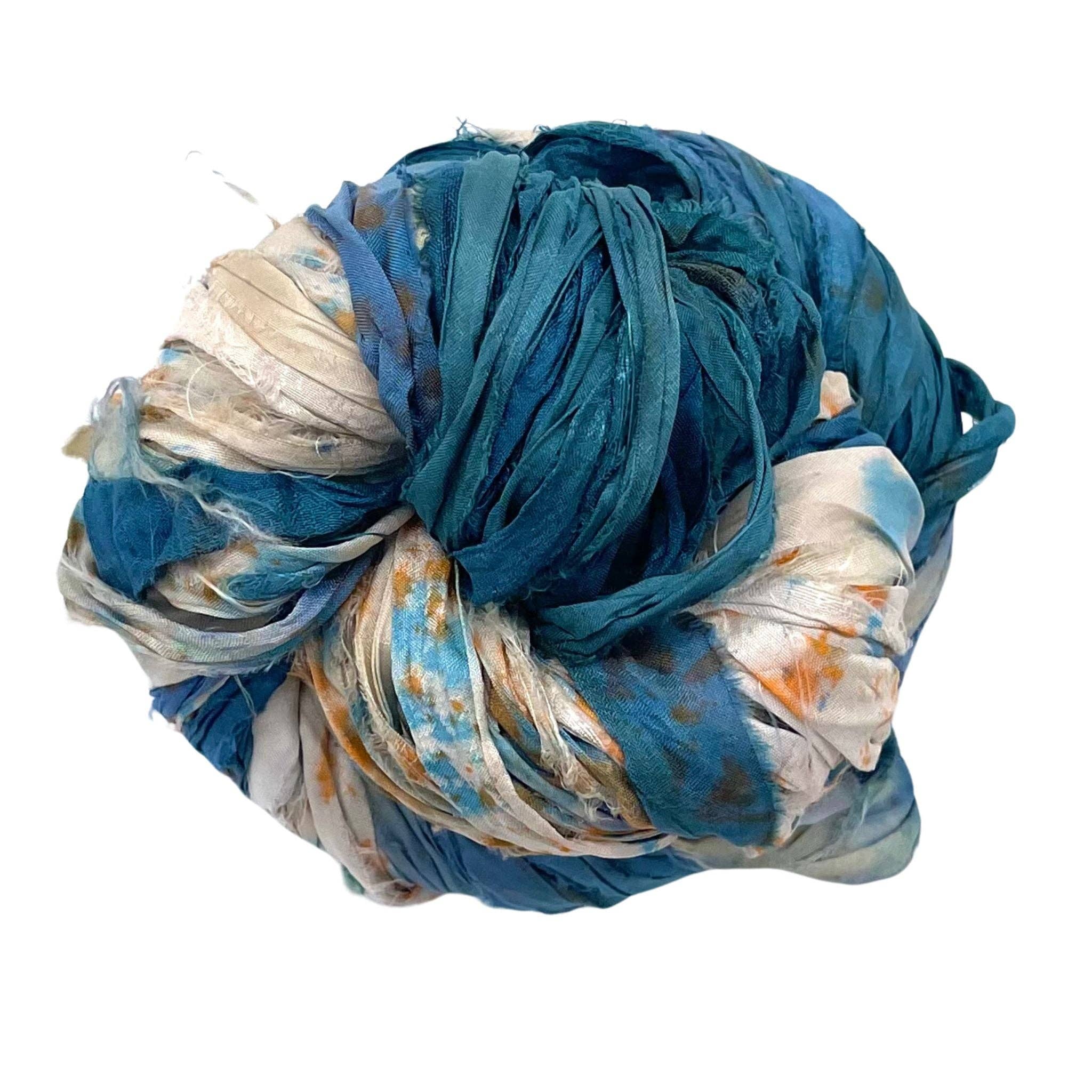 Darn Good Yarn - Wholesale Yarn - Small Batch Sari Ribbon27