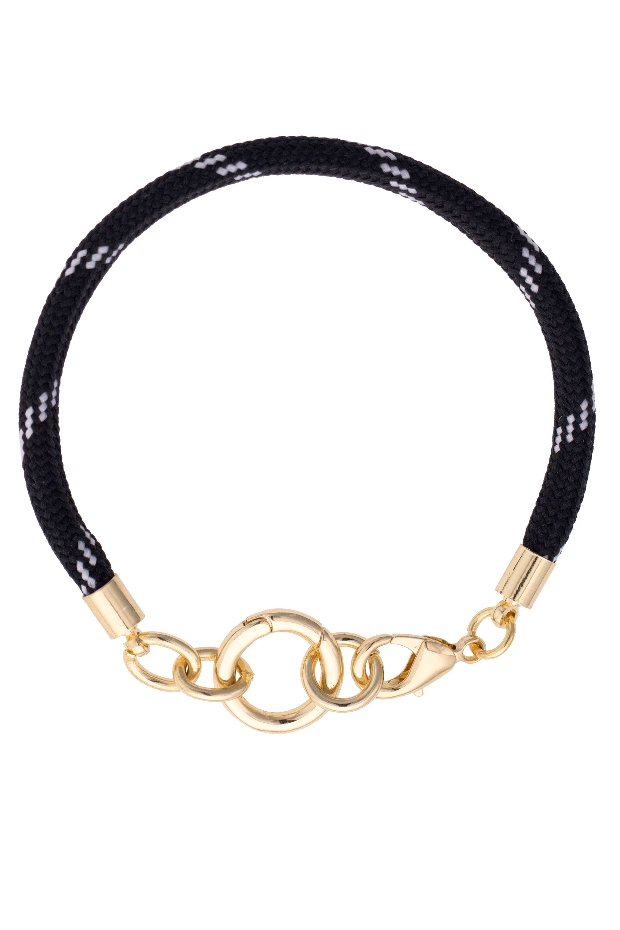 Canvas Style - Wholesale Woven/Braided Bracelet - Goldie Paracord Charm Bracelet Base6