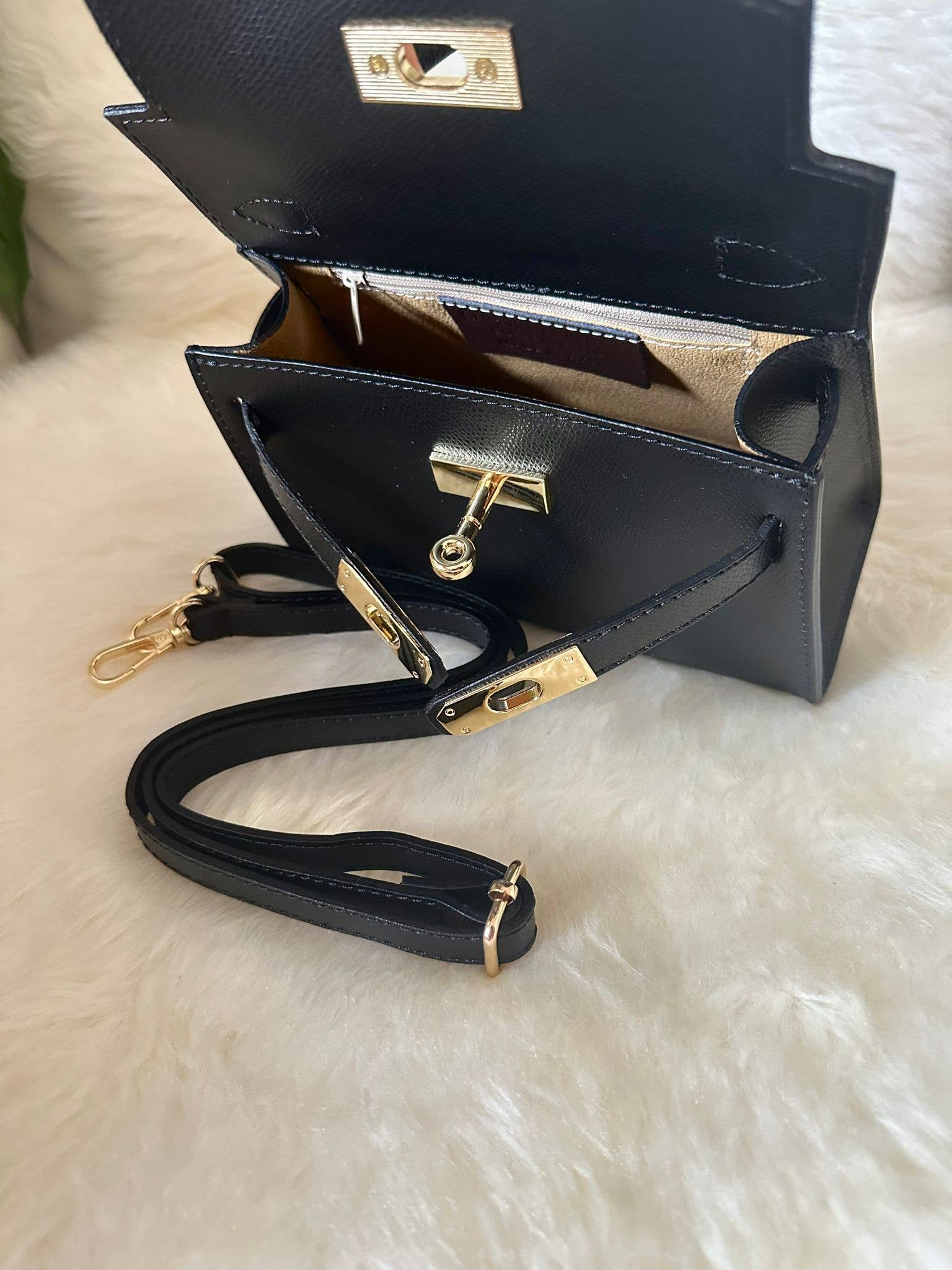 Zhade - Wholesale Top Handle Bag - Women's - MINI K- Genuine leather handbag9