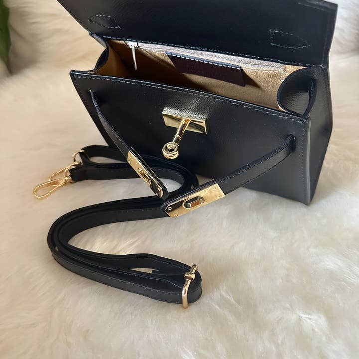 Zhade - Venta al por mayor Bolso con asas - Mujer - MINI K- Bolso de mano de piel auténtica17