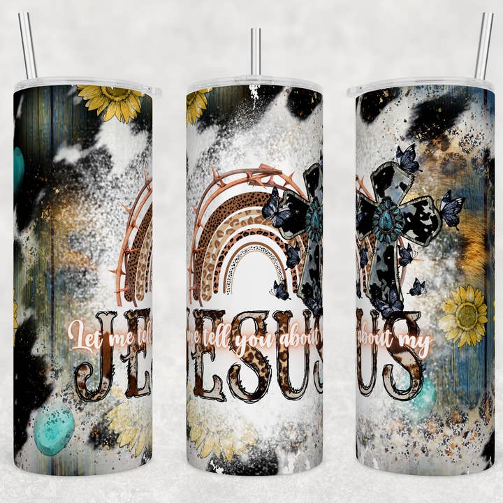 20 Ounce Tumbler~ JESUS for wholesale by Paxton's One Stop Shop LLC