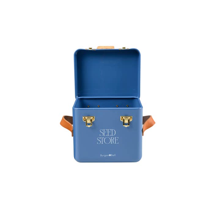 New Mini Seed Store - Cotswold Blue for wholesale by Burgon and Ball EU