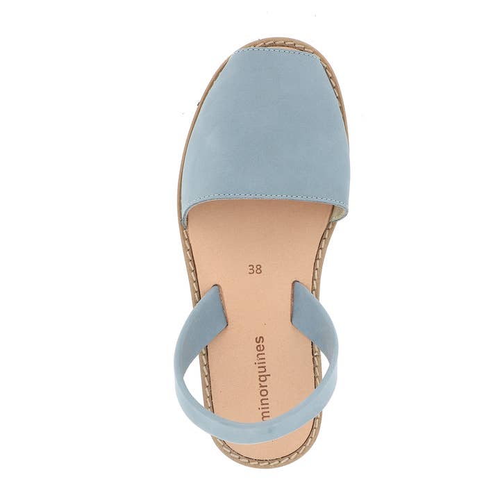 Jean Nobuck Avarca - Sandalia Verano para venta al por mayor de Minorquines