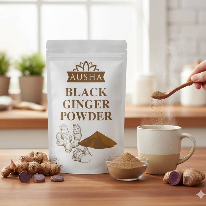 Black Ginger Powder for wholesale by Ausha