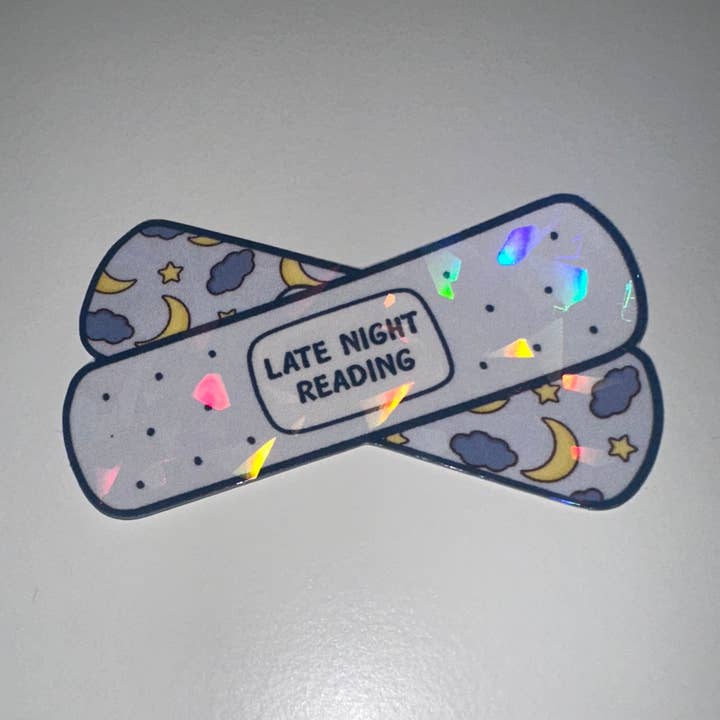 Brinnvill Books - Wholesale Sticker - Late night sticker0