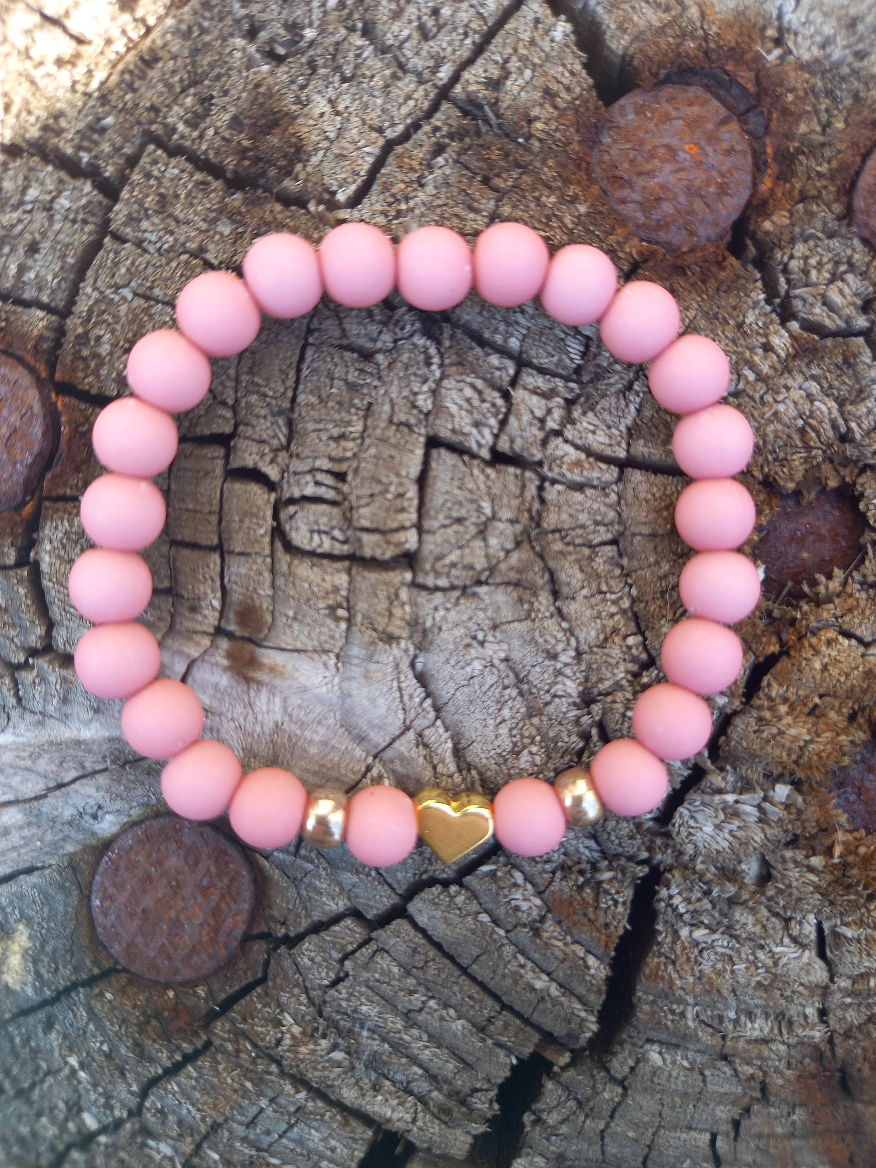 Happy by Lies - Vente Bracelet de perles – enfant - Bracelet enfant avec cœur13