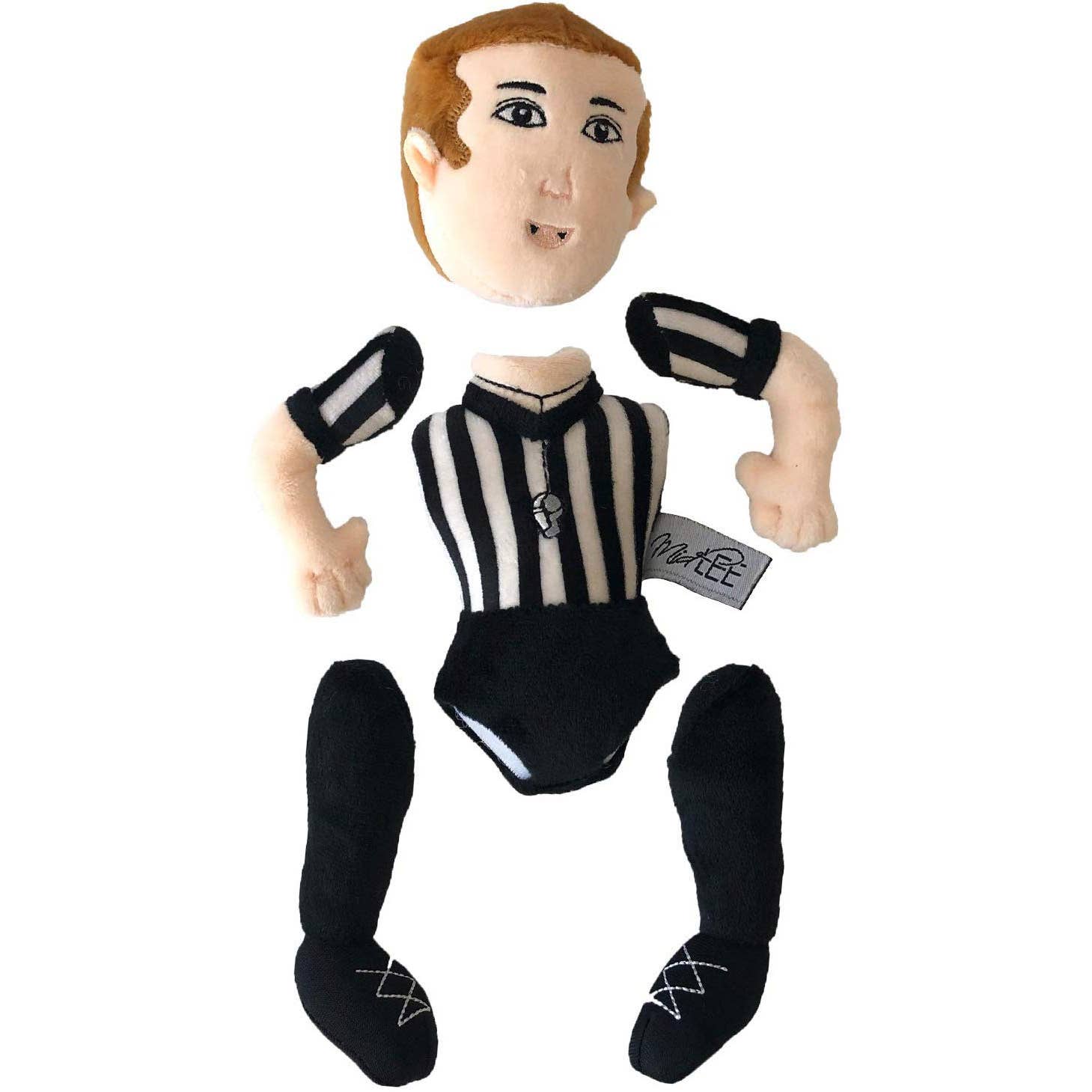 Midlee Designs - Wholesale Pet Plush Toy - Dog - Midlee Pull Apart Referee Dog Toy1