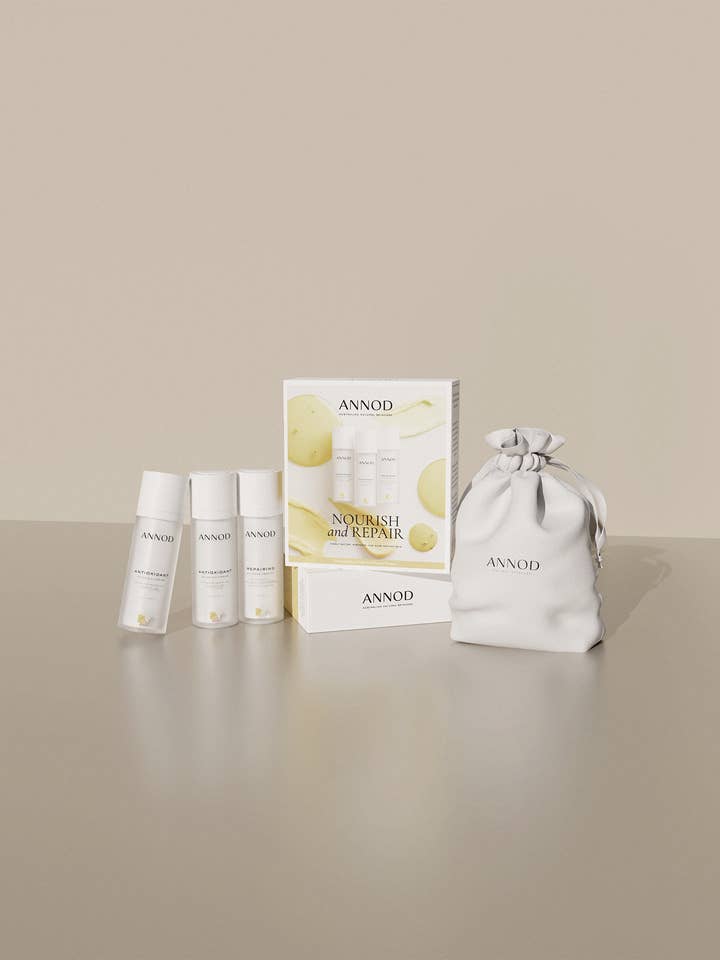 Nourish & Repair Skincare Ritual Kit for wholesale by Annod Natural Skincare