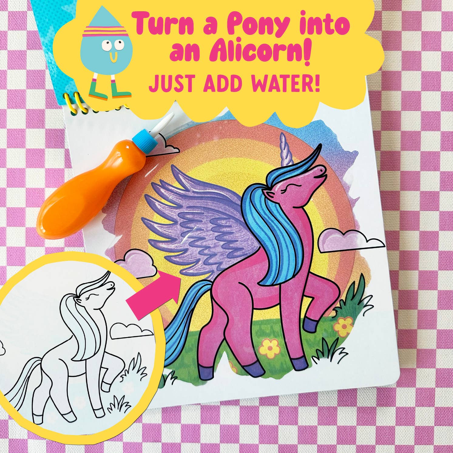 Bright Stripes - Wholesale Coloring & Activity Book - Kids & Baby - Splash*Tastic PDQ Assortment- Magical4